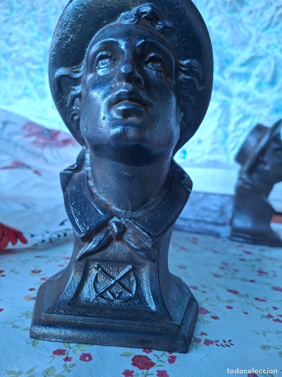 Antig&uuml;edades: MORILLOS EN ACERO FUNDIDO - Foto 5