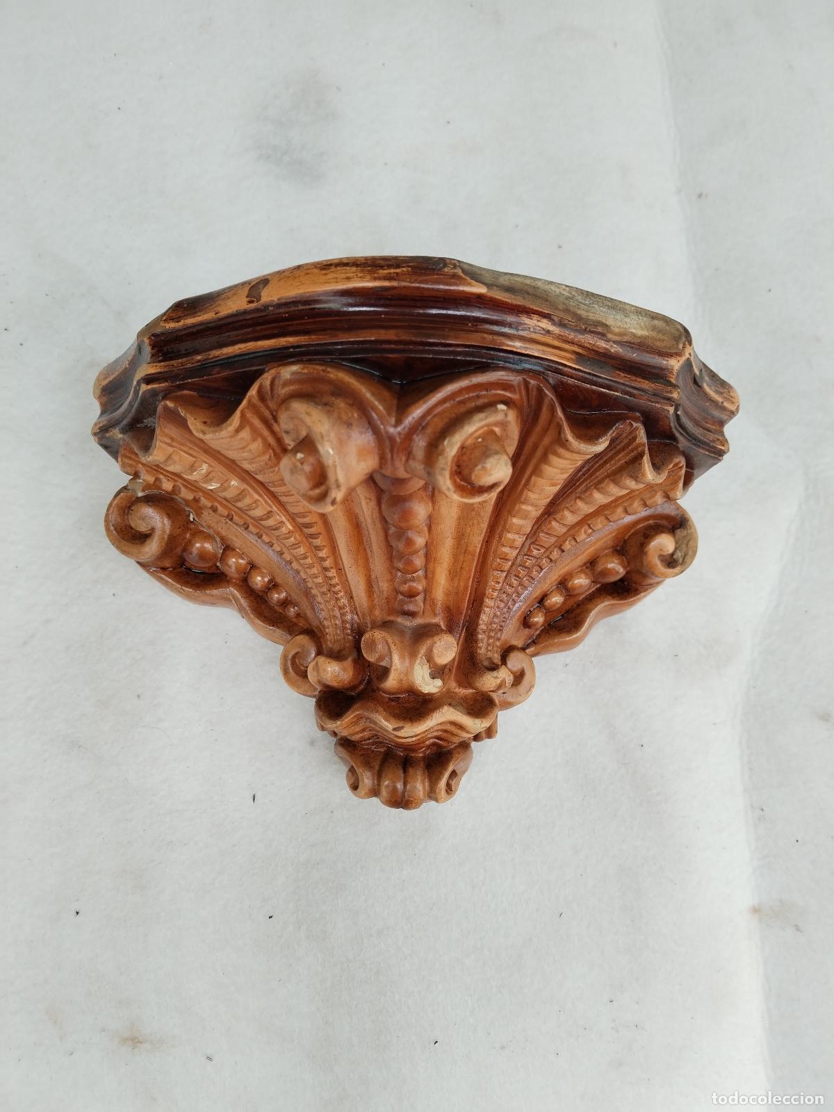 Antig&uuml;edades: antigua mensula de ceramica - Foto 1