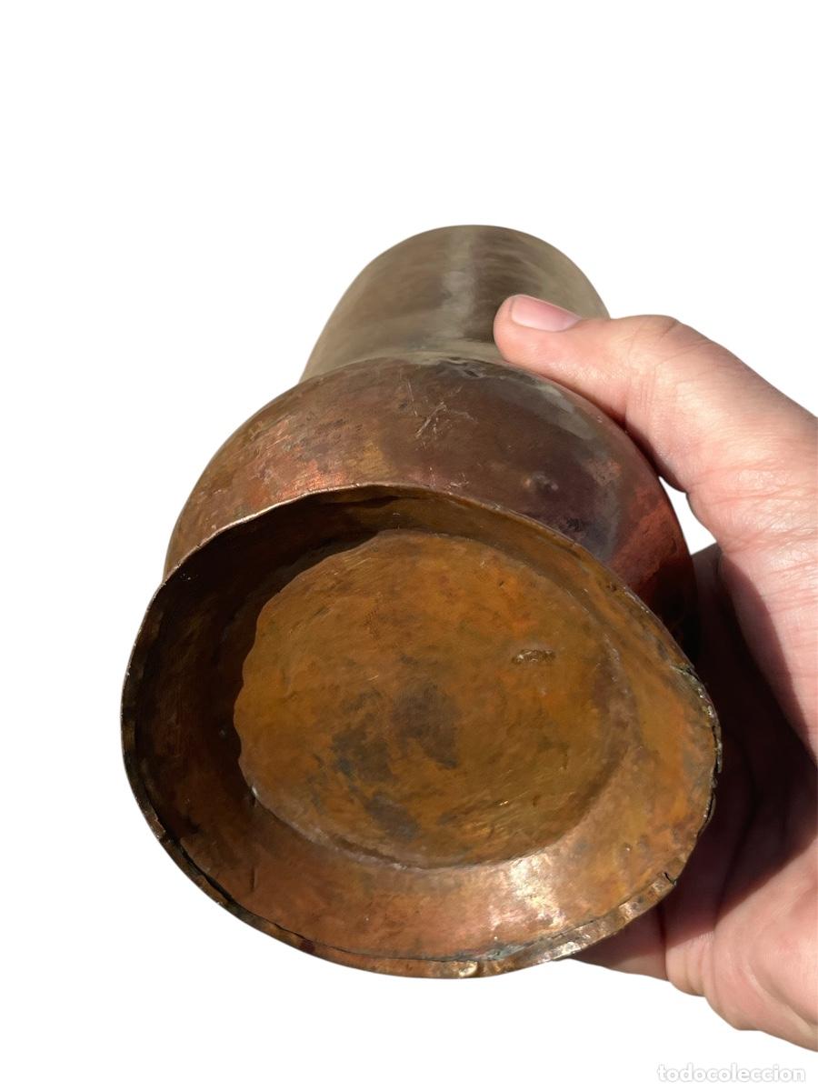 Antig&uuml;edades: CHOCOLATERA DE COBRE DEL SIGLO XVIII - Foto 3