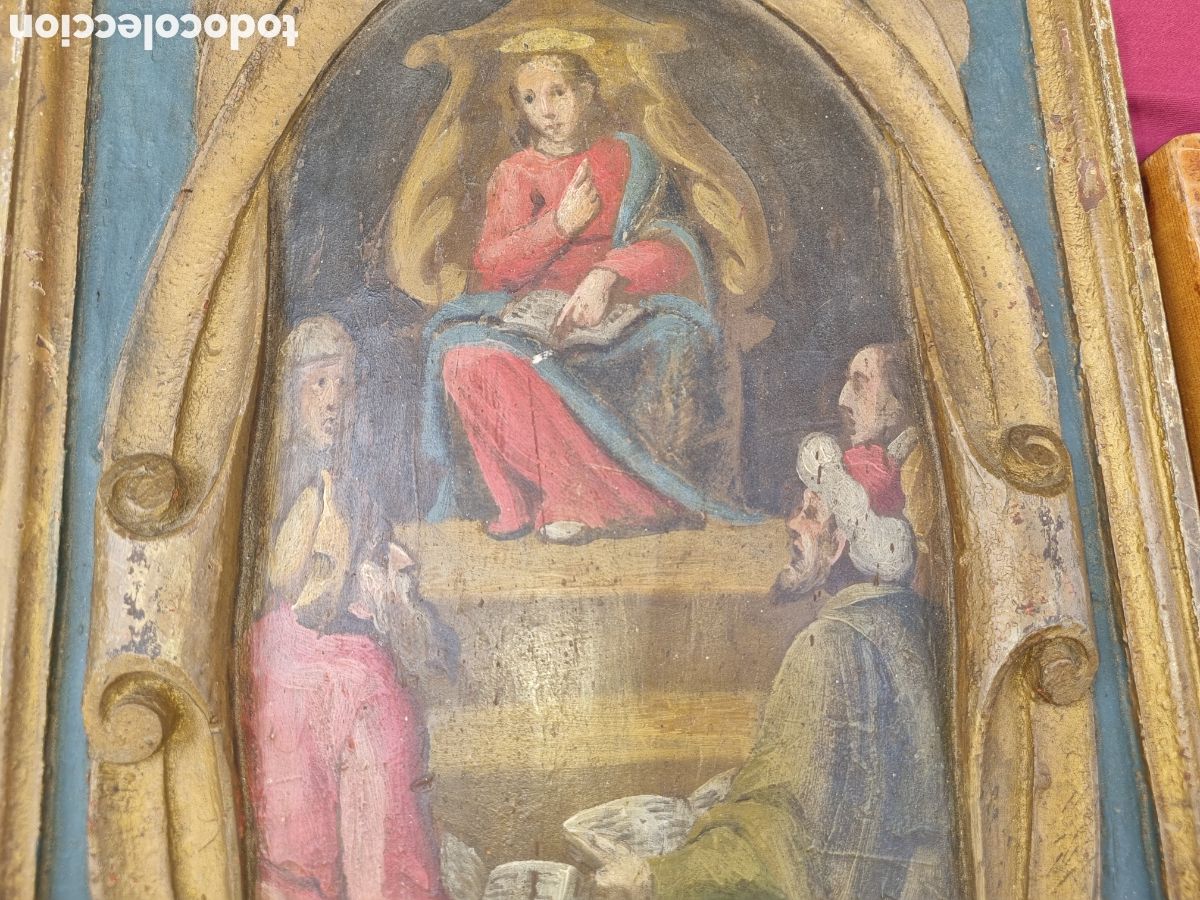 Antig&uuml;edades: RETABLO SIGLO XIX... - Foto 3