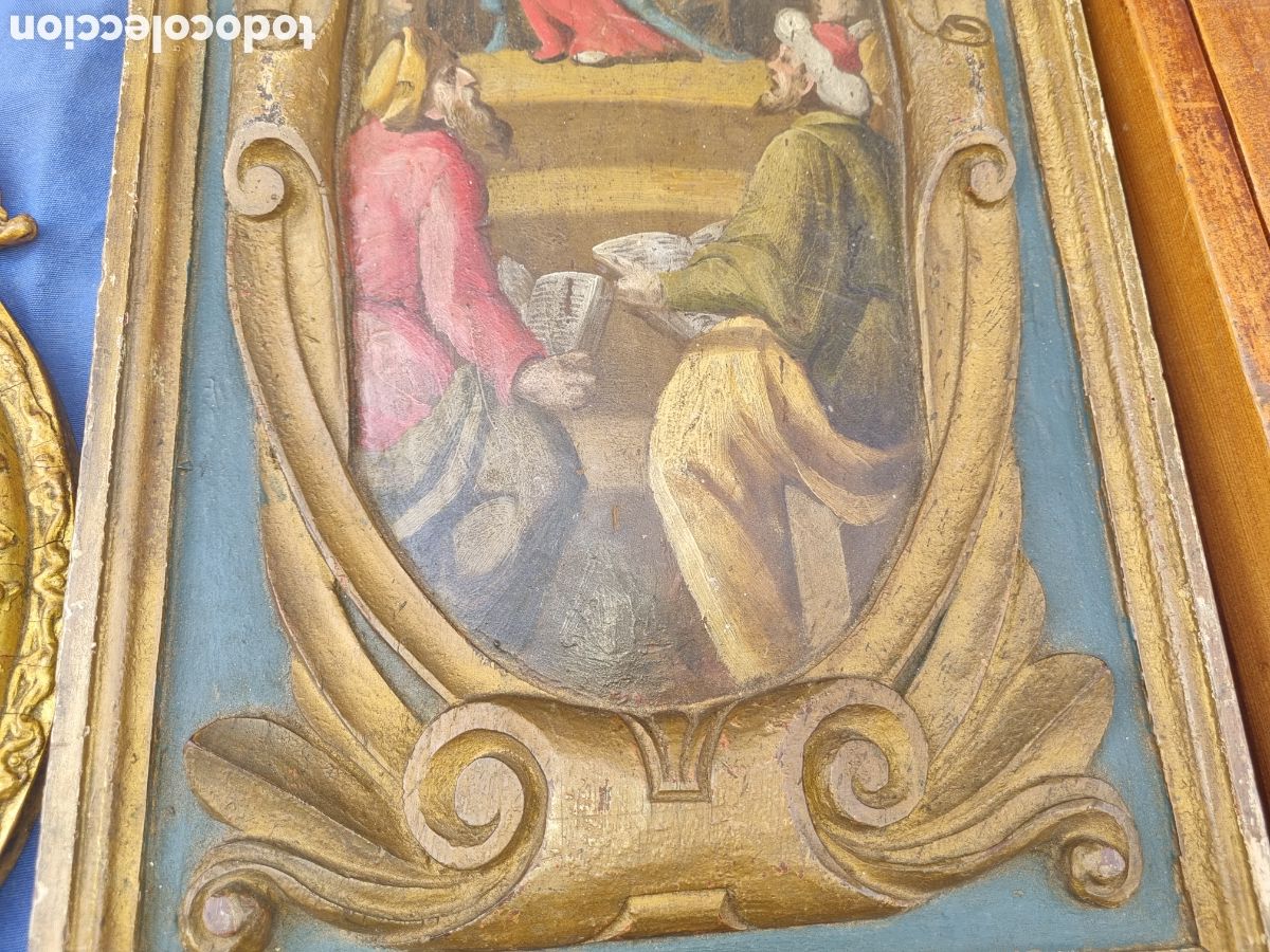 Antig&uuml;edades: RETABLO SIGLO XIX... - Foto 4