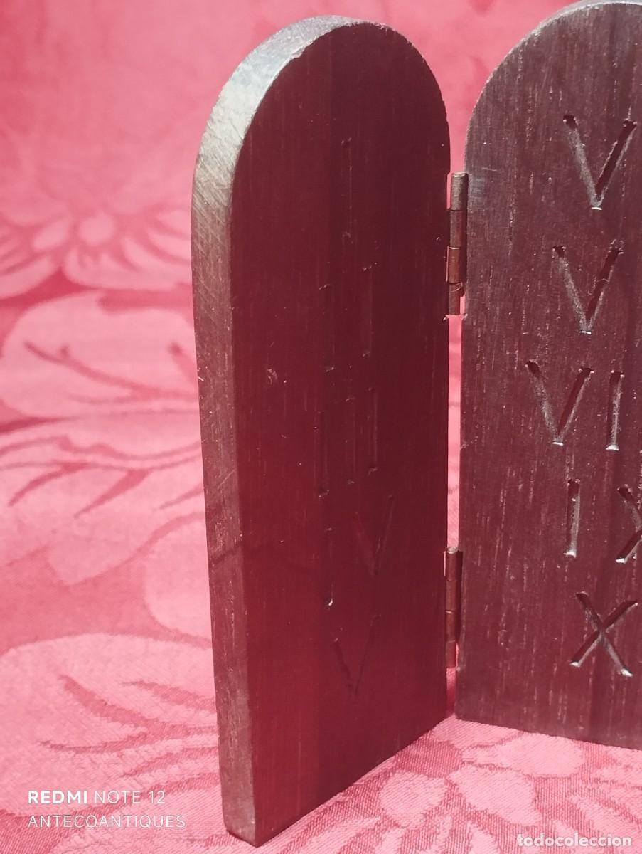 Antig&uuml;edades: TABLA DE LOS DIEZ MANDAMIENTOS - Foto 5