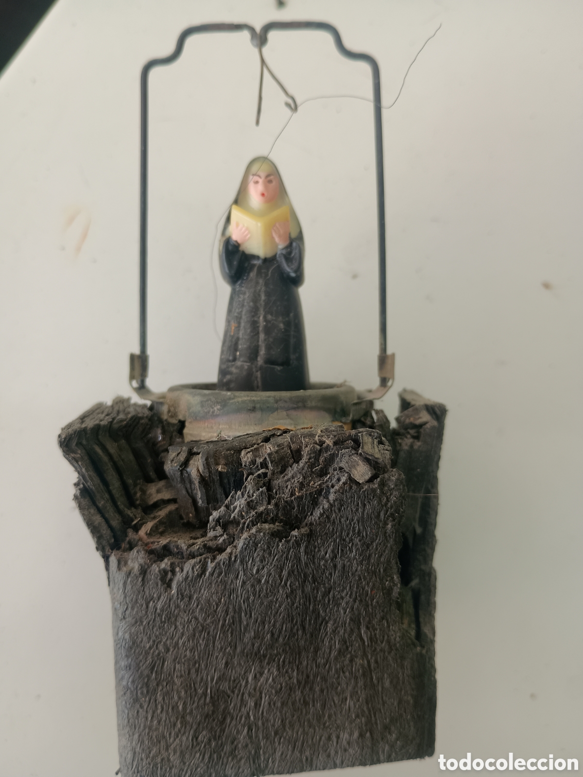 Antig&uuml;edades: Virgen santuario leyendo - Foto 1