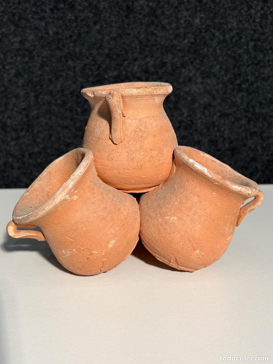 Antig&uuml;edades: Conjunto de vasijas de terracota - Foto 1