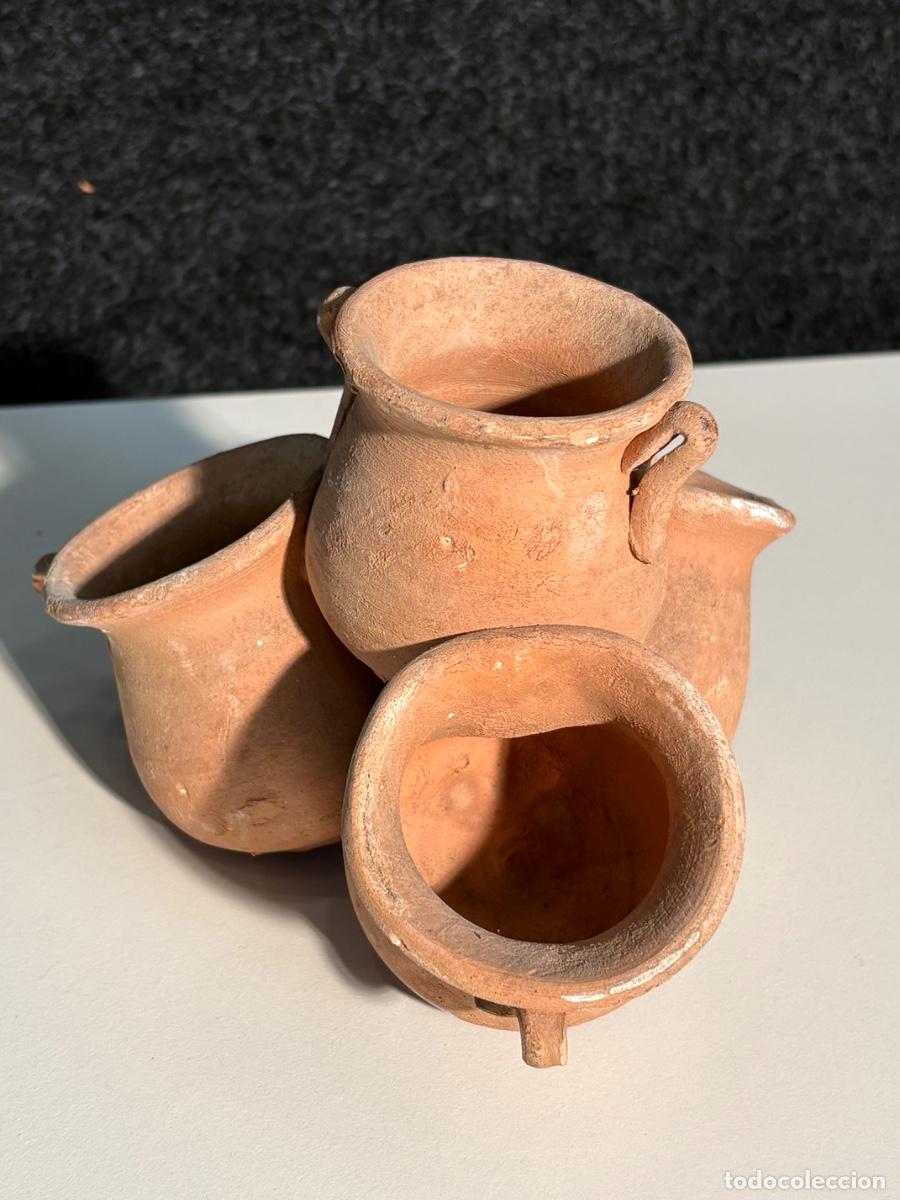 Antig&uuml;edades: Conjunto de vasijas de terracota - Foto 3