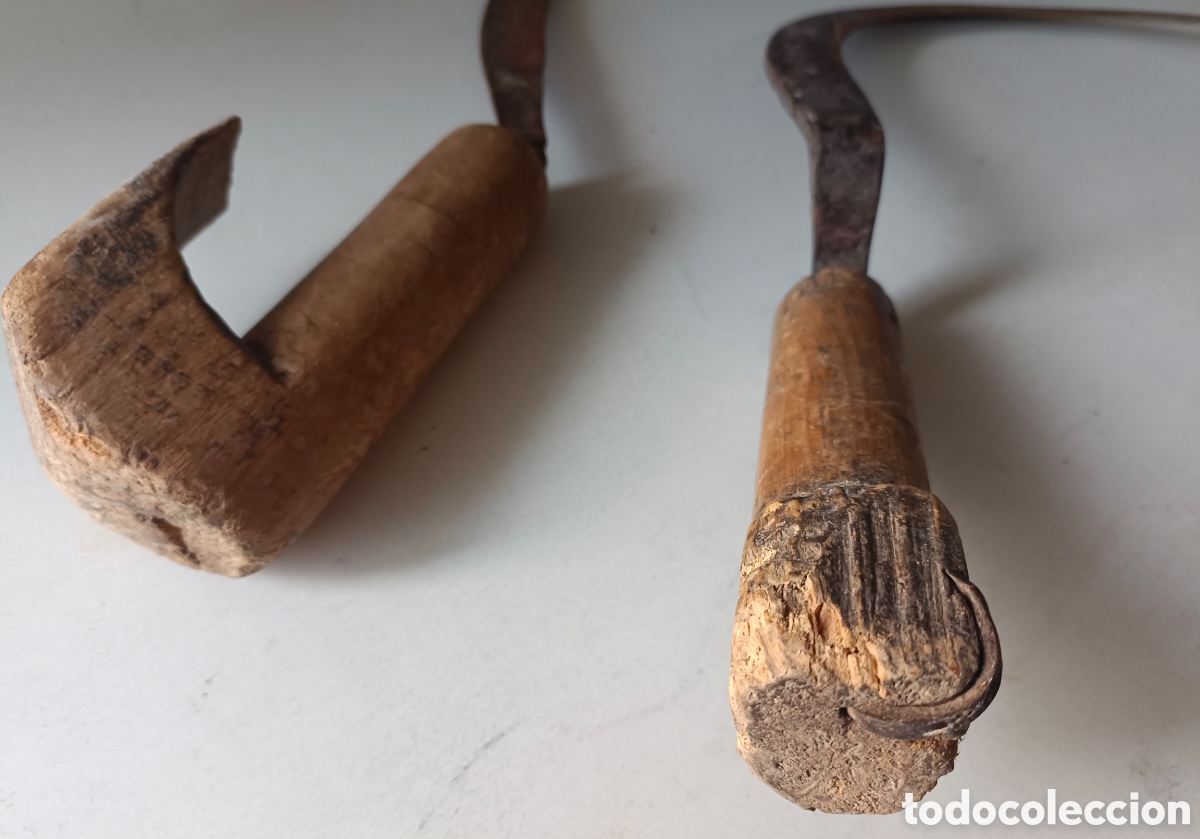 Antig&uuml;edades: 2 hozes antiguas Tomas - Foto 4