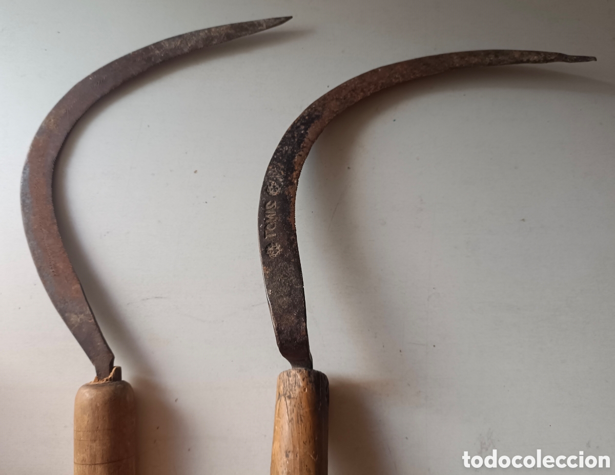 Antig&uuml;edades: 2 hozes antiguas Tomas - Foto 7
