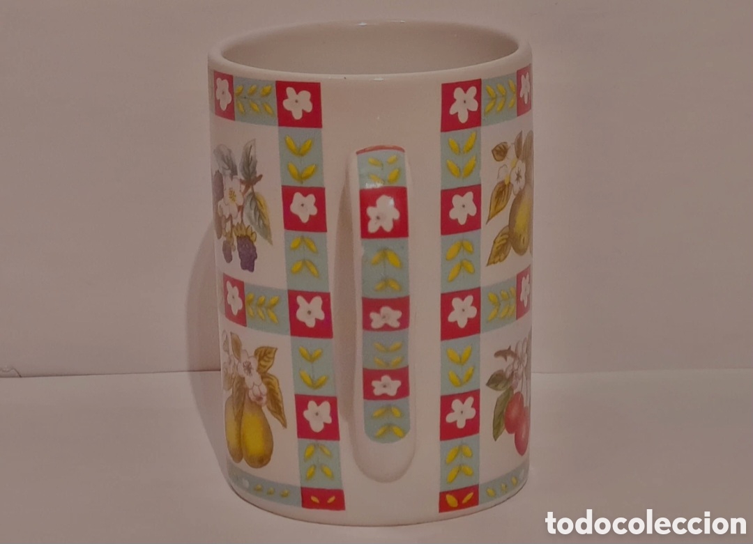 Antig&uuml;edades: Soporte de madera con 6 tazas - Foto 5