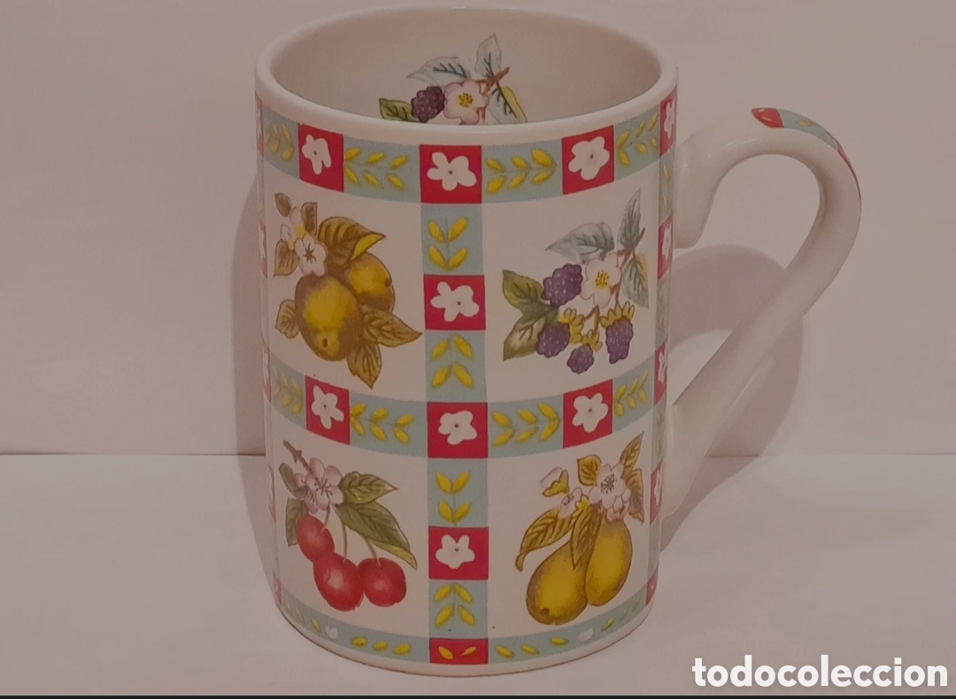 Antig&uuml;edades: Soporte de madera con 6 tazas - Foto 6