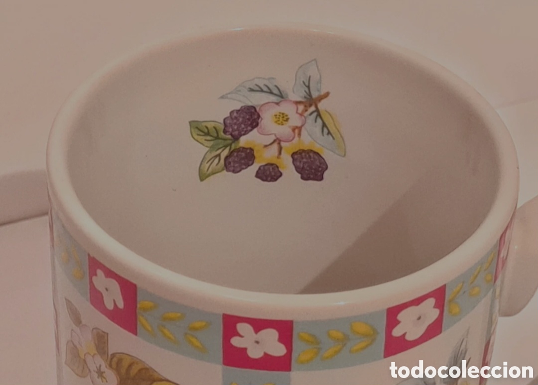 Antig&uuml;edades: Soporte de madera con 6 tazas - Foto 8