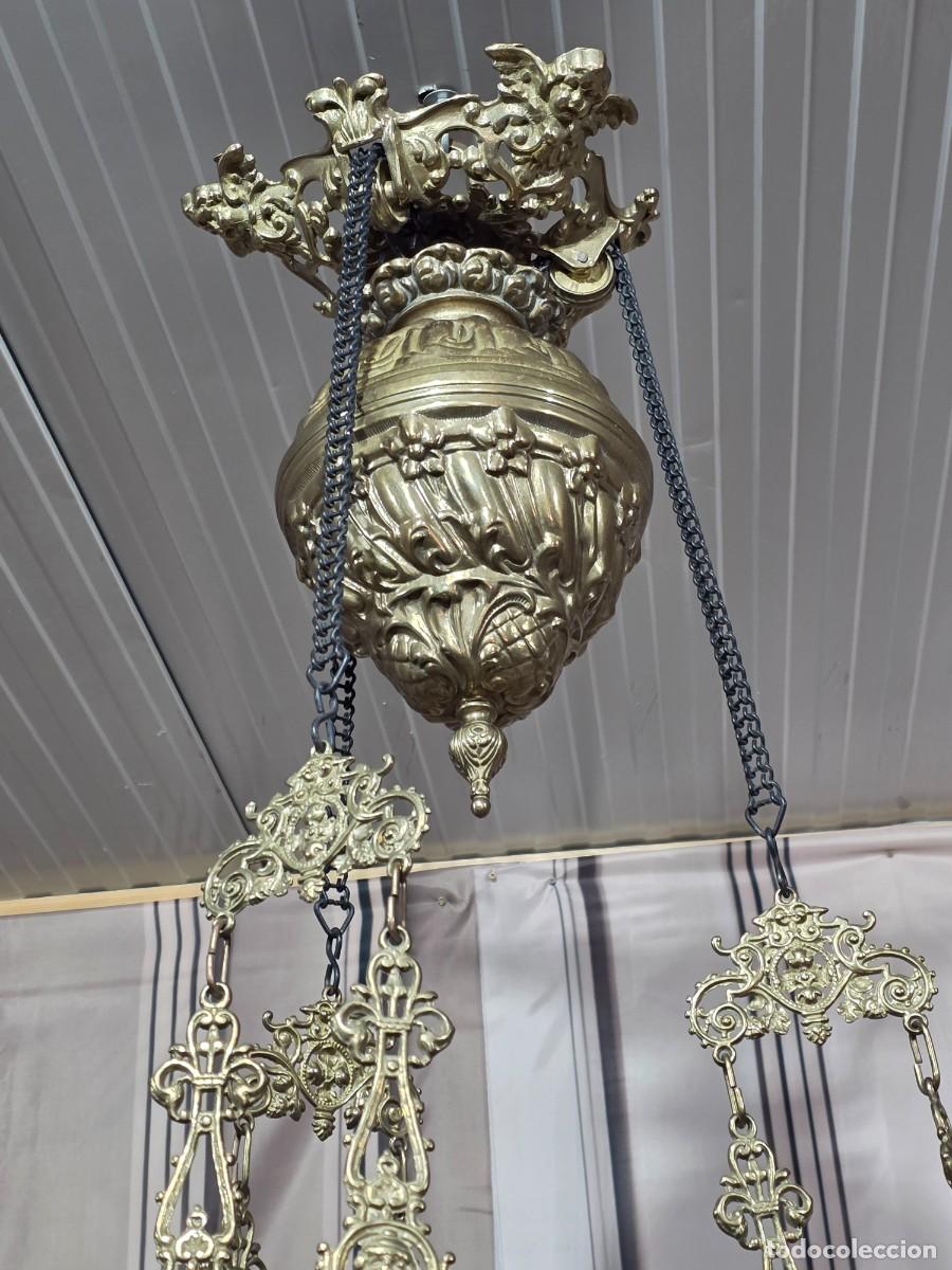 Antig&uuml;edades: L&aacute;mpara votiva de estilo antiguo - Foto 7