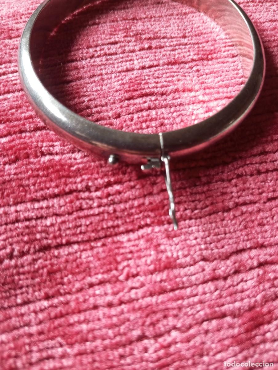 Antig&uuml;edades: PULSERA DE PLATA . LISA - Foto 3