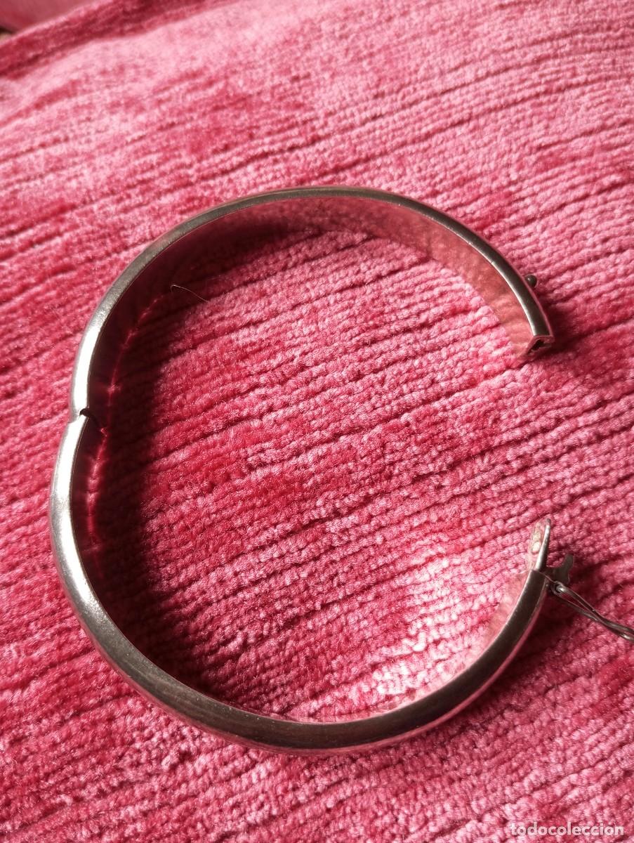Antig&uuml;edades: PULSERA DE PLATA . LISA - Foto 4
