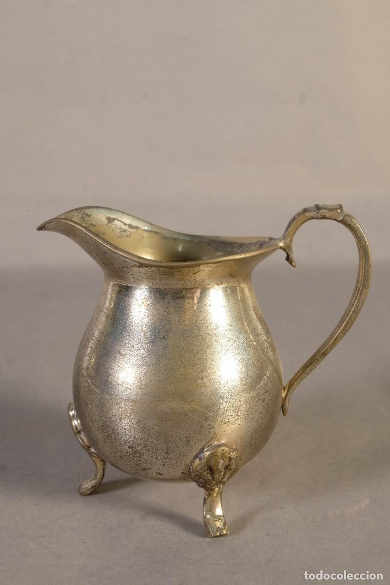 Antig&uuml;edades: JARRA EN METAL PLATEADO - Foto 2