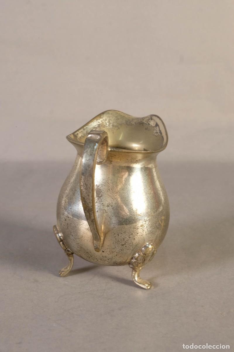 Antig&uuml;edades: JARRA EN METAL PLATEADO - Foto 3