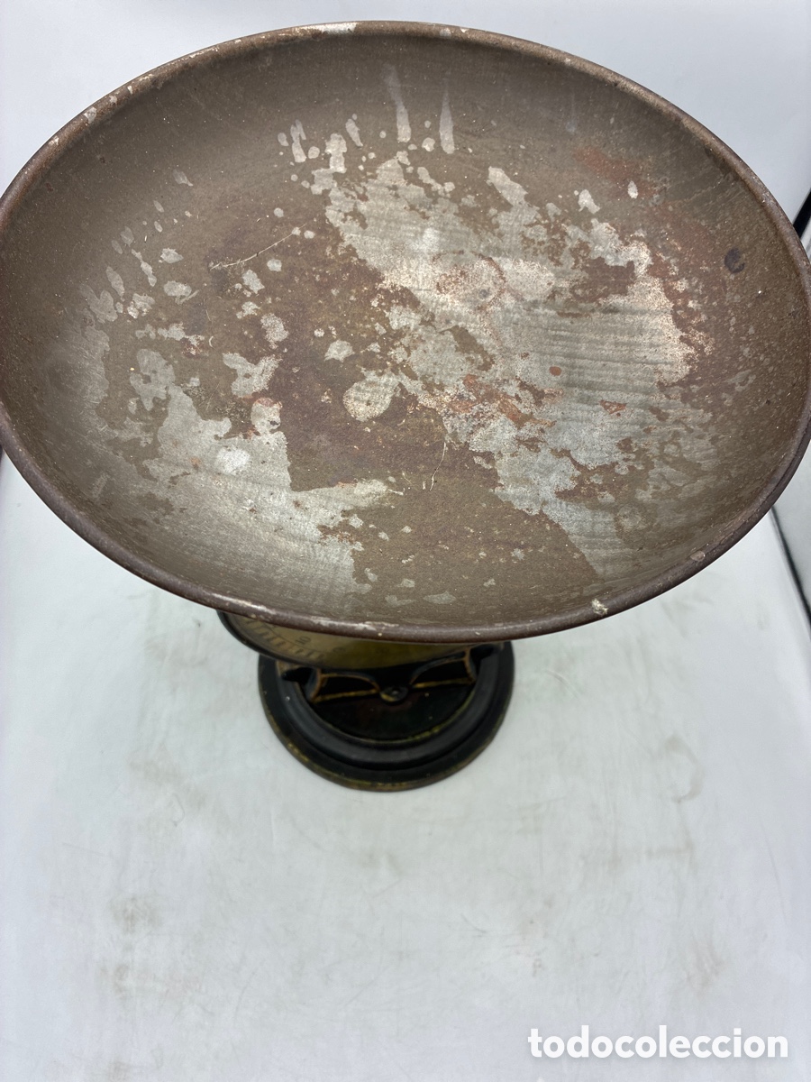 Antig&uuml;edades: Antiguo peso de cocina Salter. - Foto 2