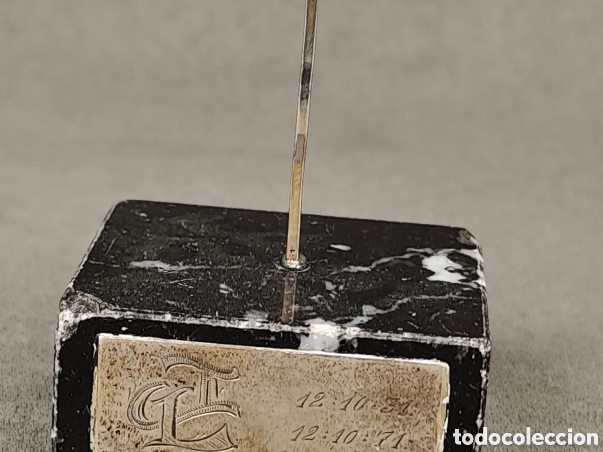 Antig&uuml;edades: Antiguo Crucifijo de Plata - Foto 4