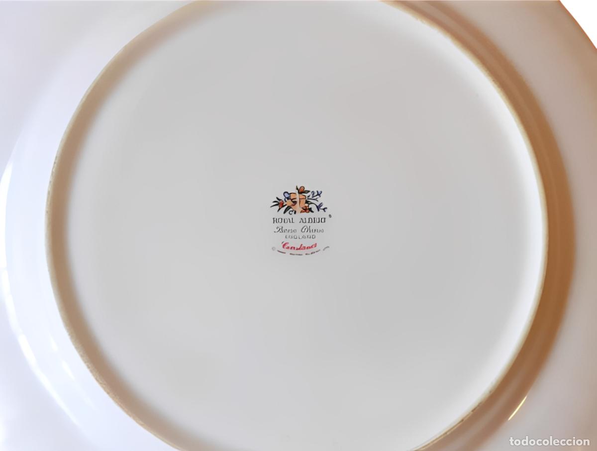 Antig&uuml;edades: Plato llano 26 cm Royal Albert Constance - Foto 7