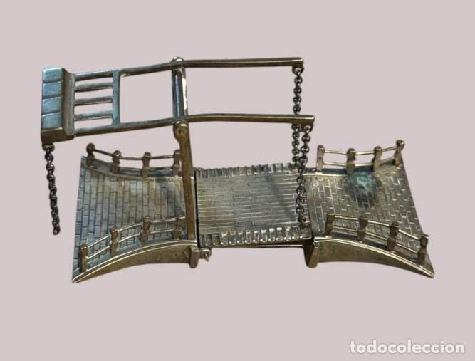 Antig&uuml;edades: PUENTE ELEVADIZO EN PLATA 925 - Foto 1