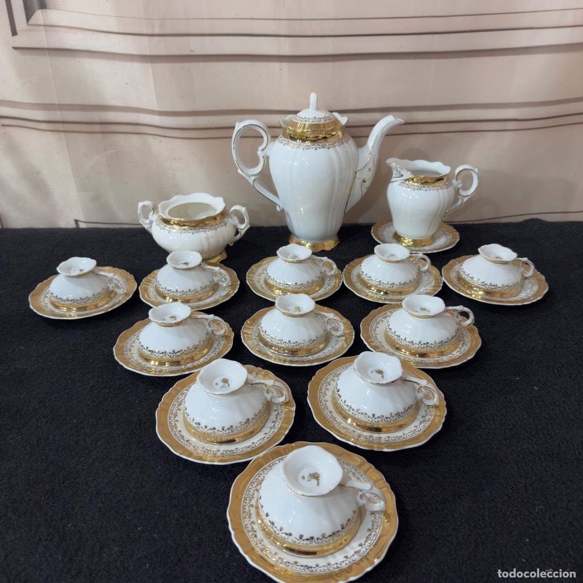 Antig&uuml;edades: Juego de Caf&eacute; Vintage - Foto 1