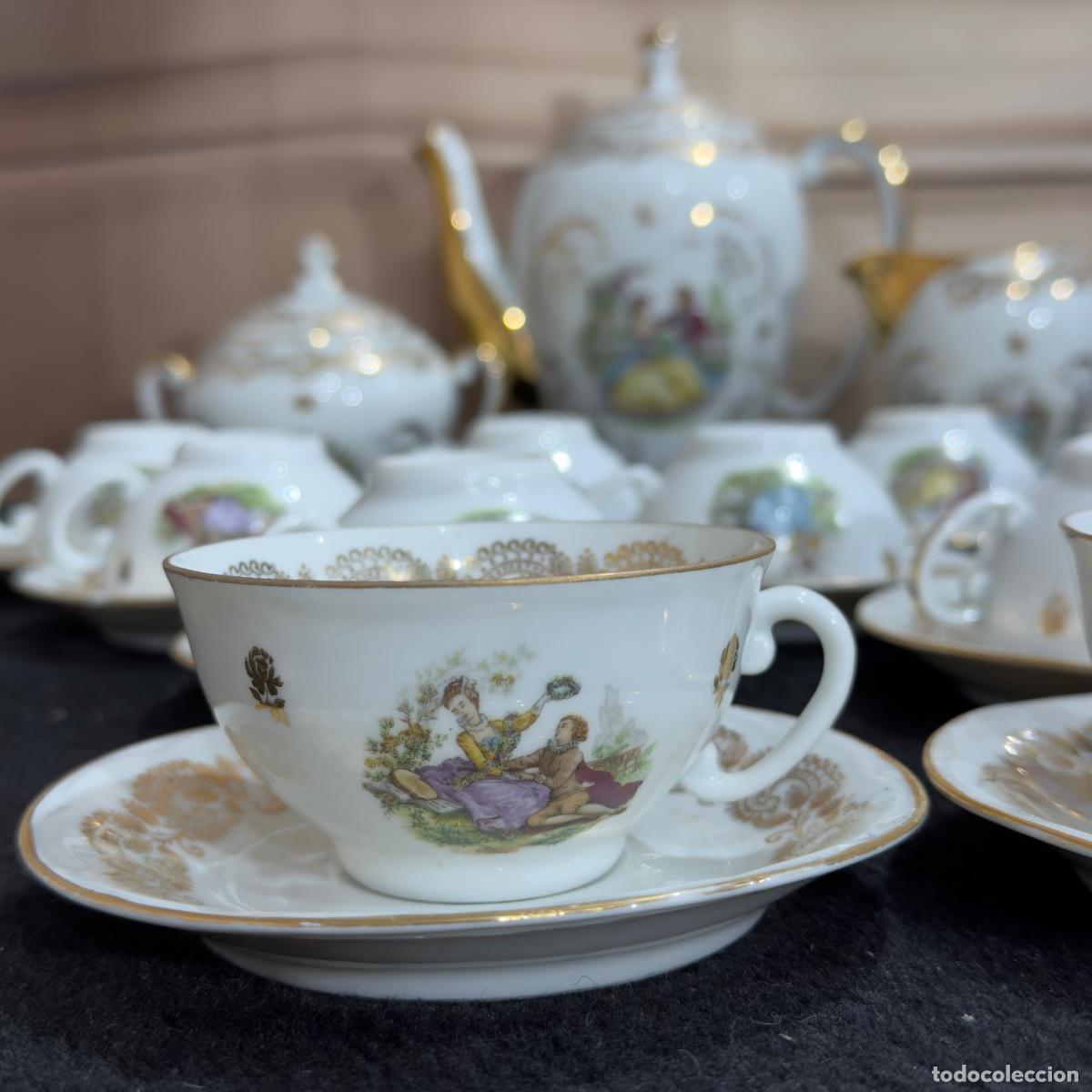 Antig&uuml;edades: Antiguo Juego de Caf&eacute; - Foto 3