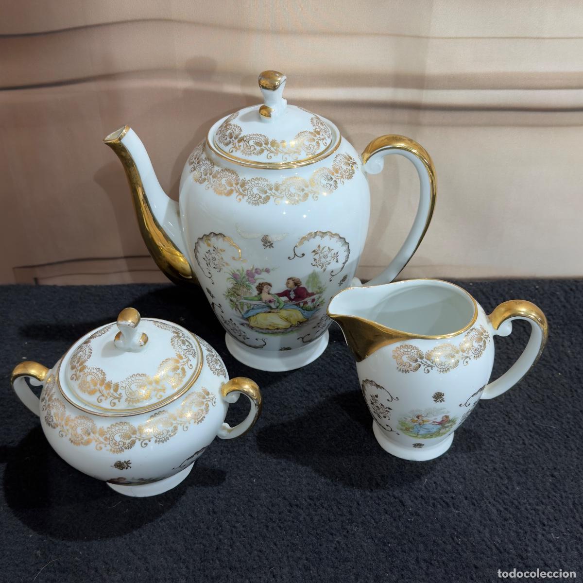 Antig&uuml;edades: Antiguo Juego de Caf&eacute; - Foto 6