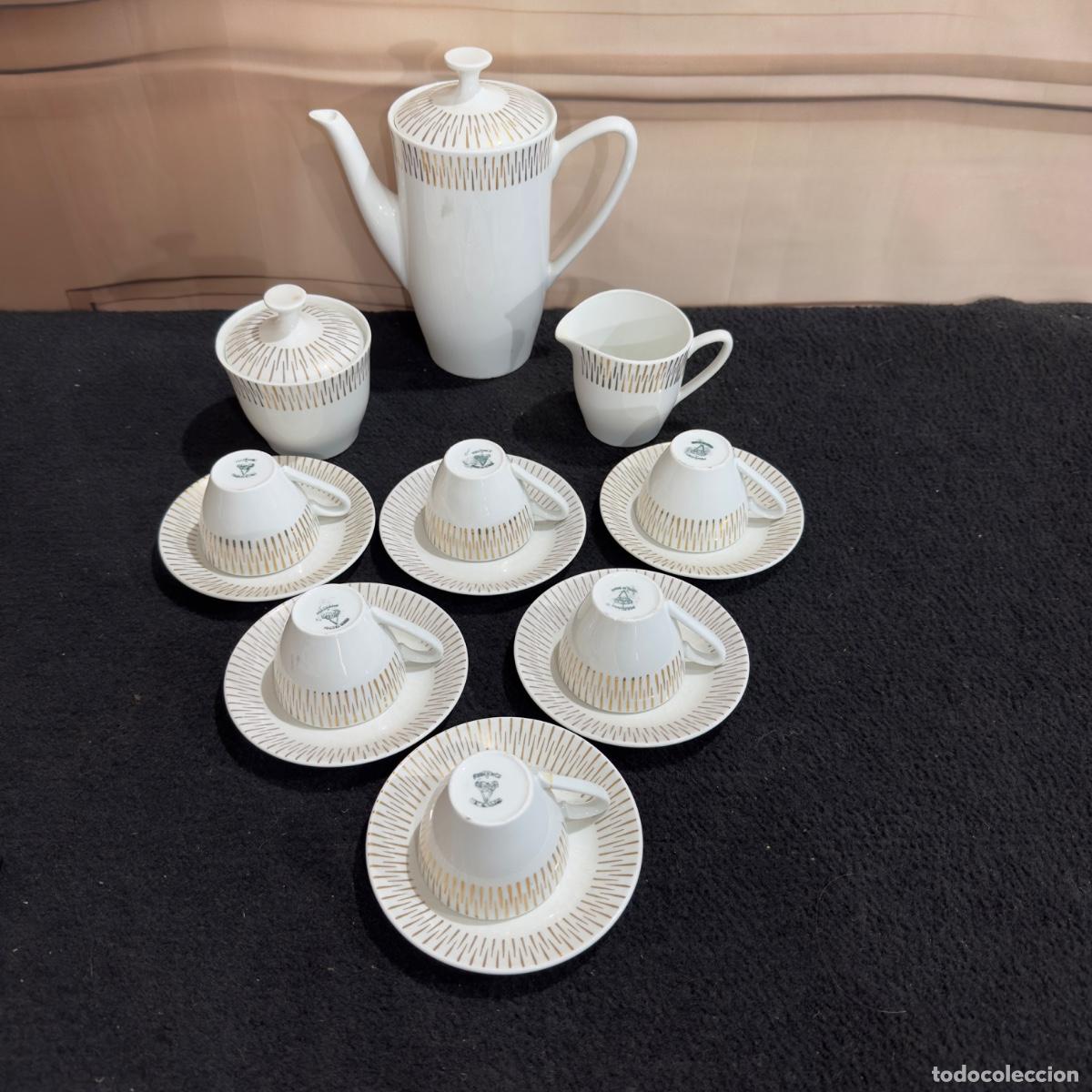 Antig&uuml;edades: Juego de Caf&eacute; Antiguo - Foto 2