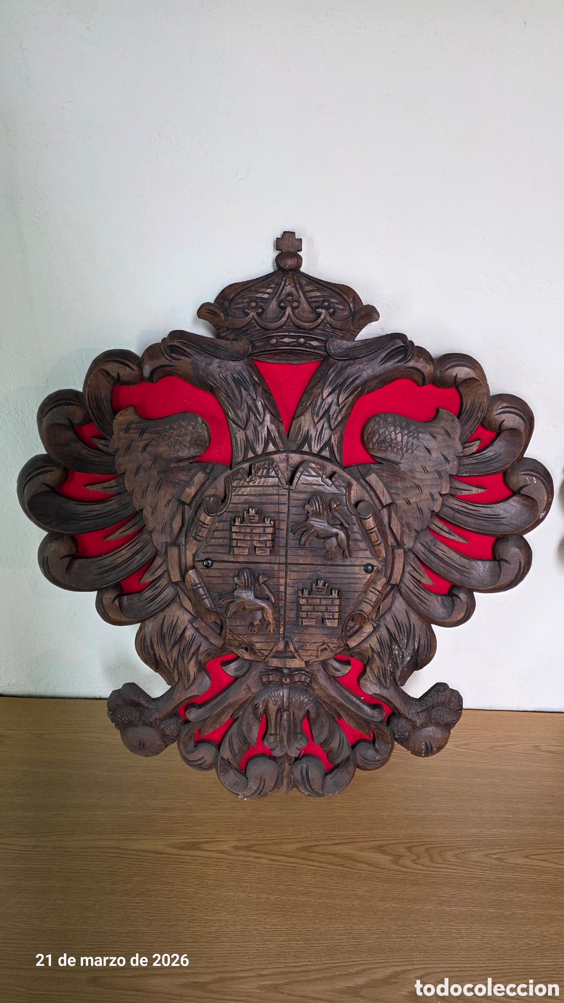 Antig&uuml;edades: Pareja escudos de Toledo - Foto 1