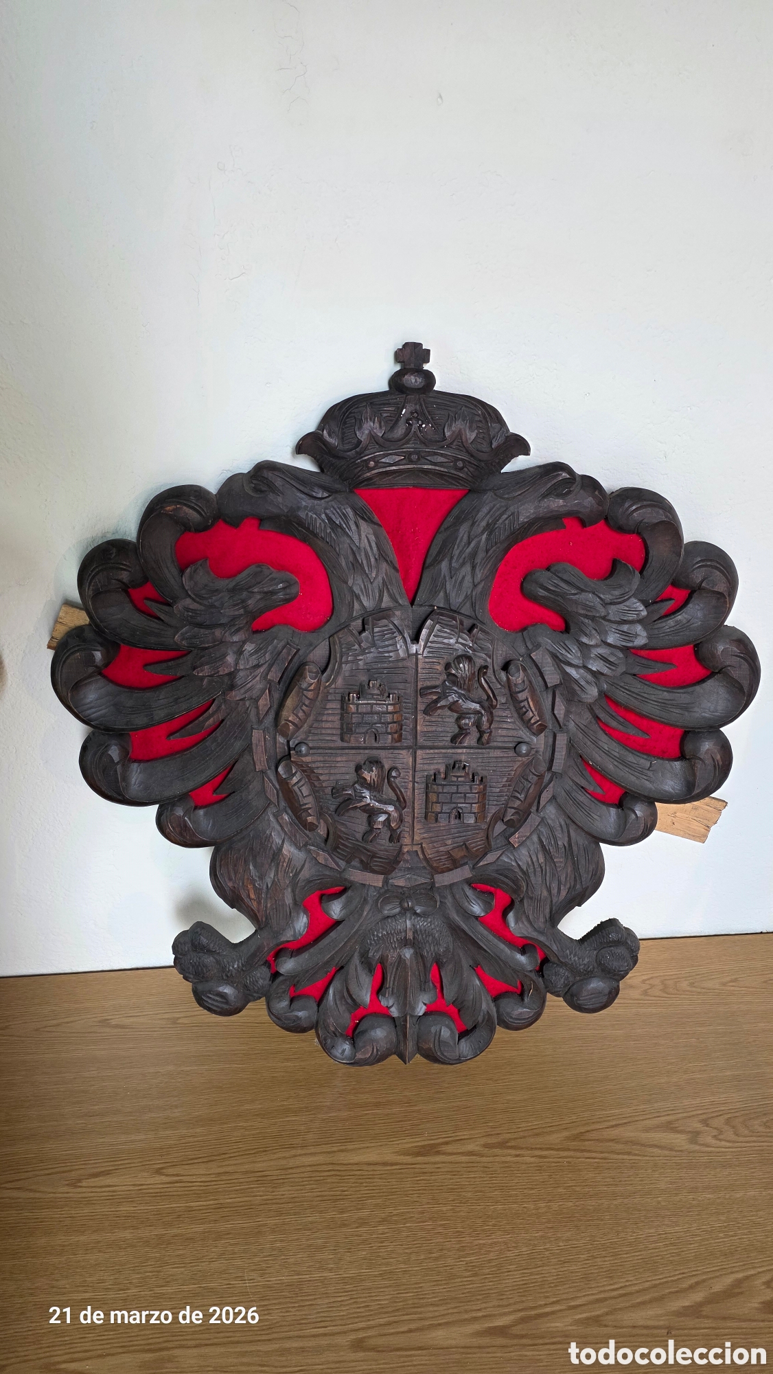 Antig&uuml;edades: Pareja escudos de Toledo - Foto 2