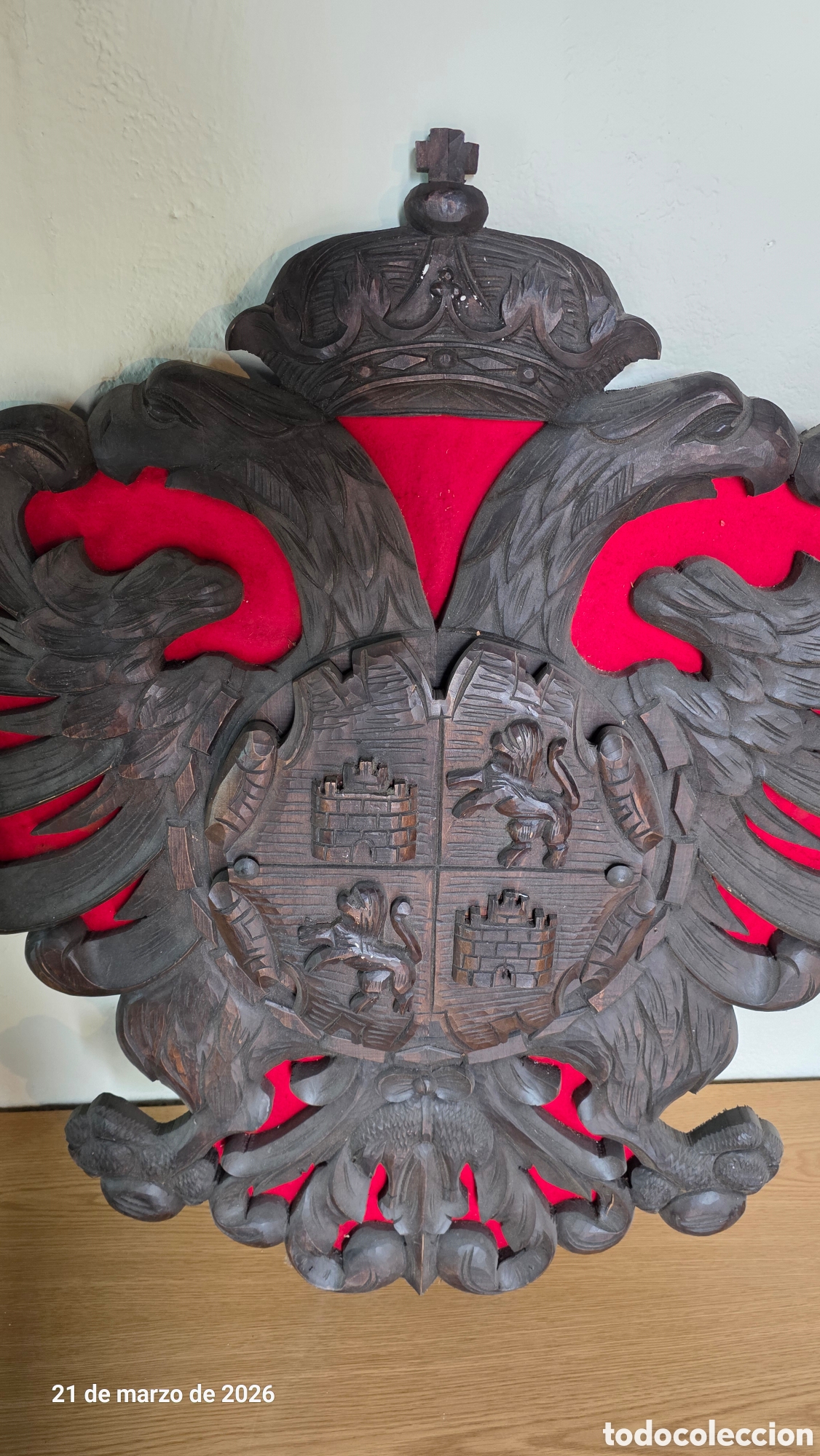 Antig&uuml;edades: Pareja escudos de Toledo - Foto 3