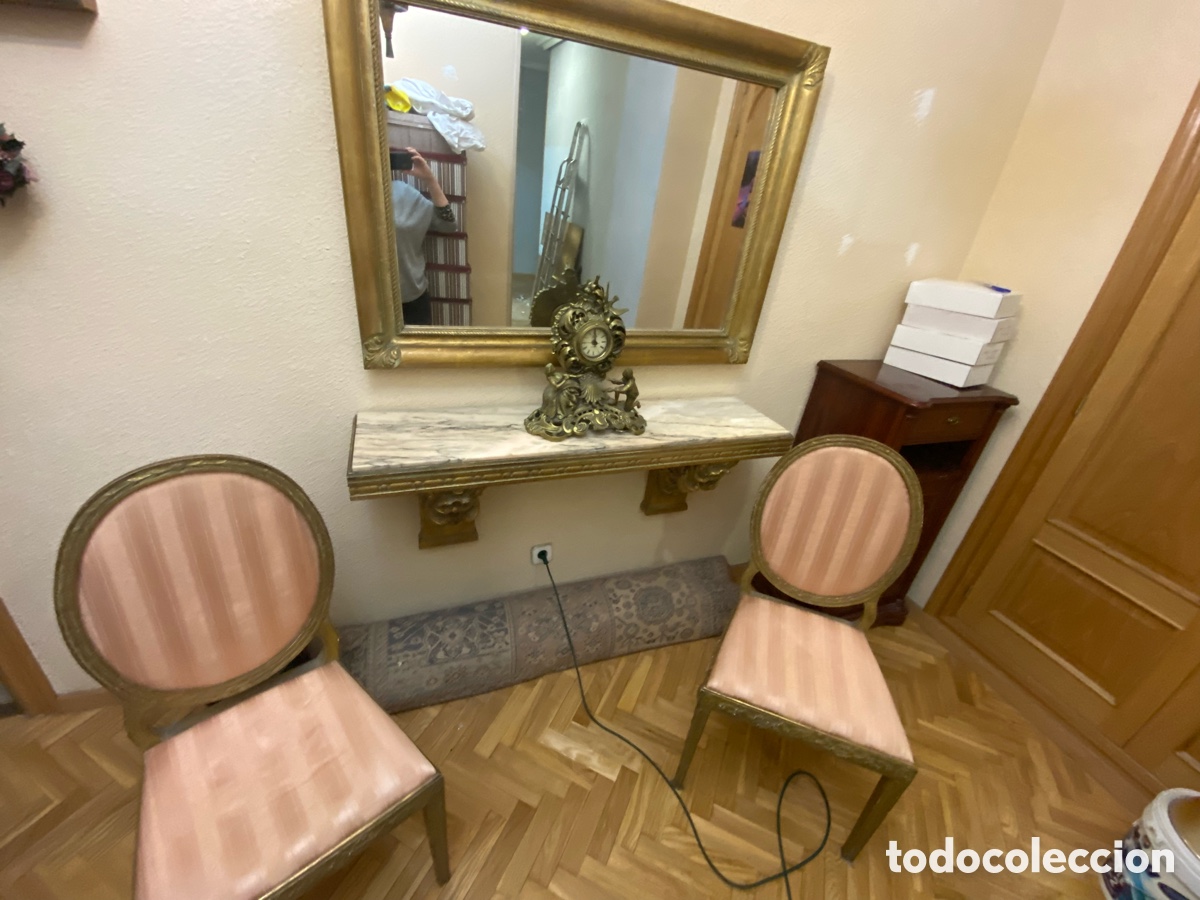 Antig&uuml;edades: Conjunto de Muebles de entrada urge venta - Foto 2