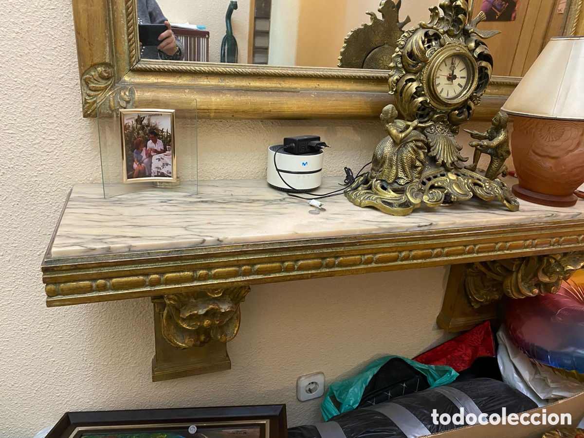 Antig&uuml;edades: Conjunto de Muebles de entrada urge venta - Foto 6