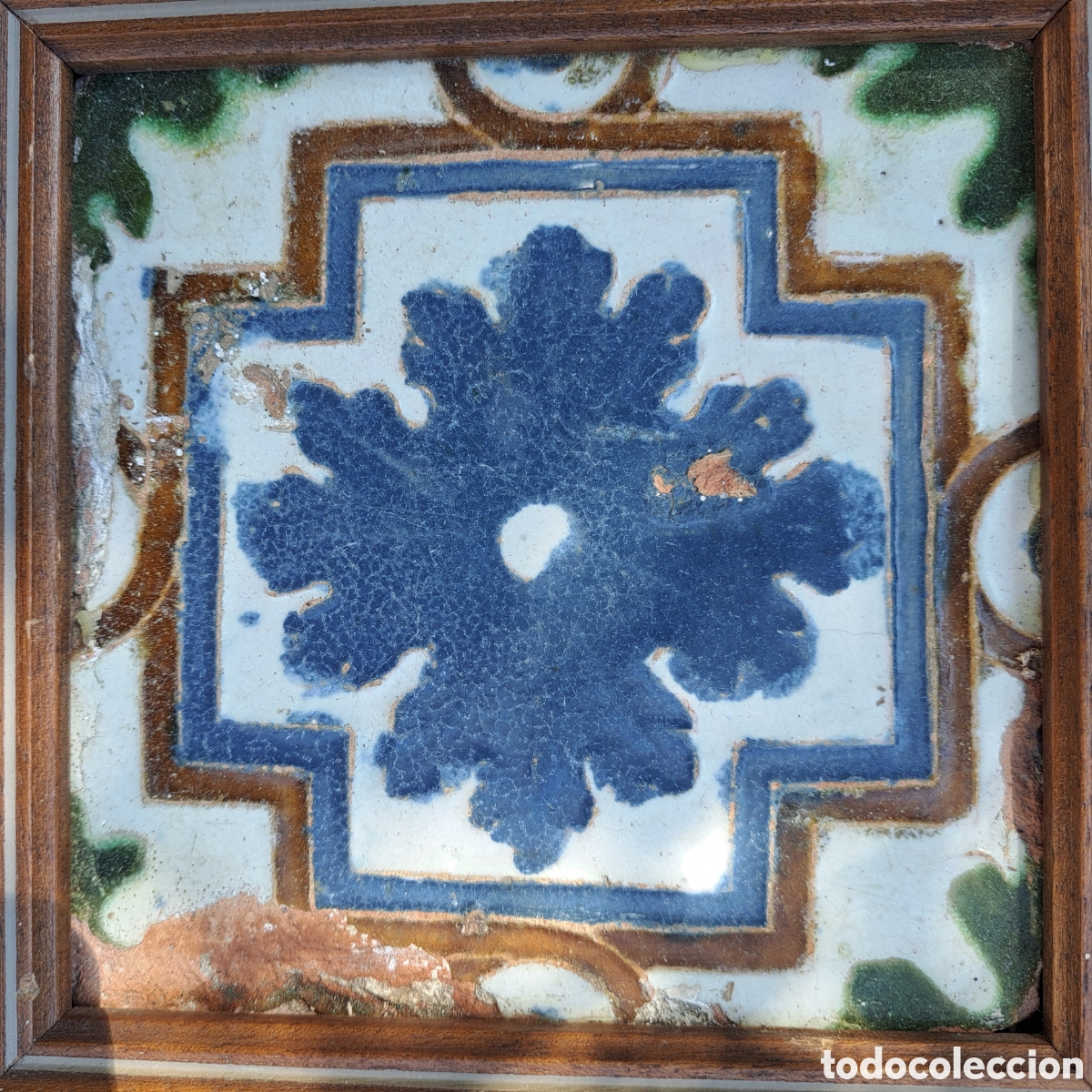 Antiguidades: Azulejo Toledo. S XVI.