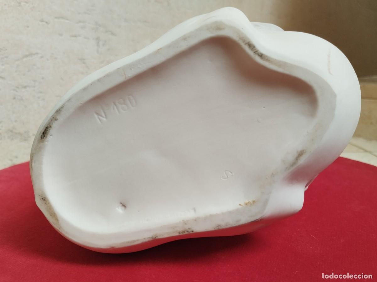 Antig&uuml;edades: CISNE FABRICADO EN PORCELANA BISCUIT - Foto 9