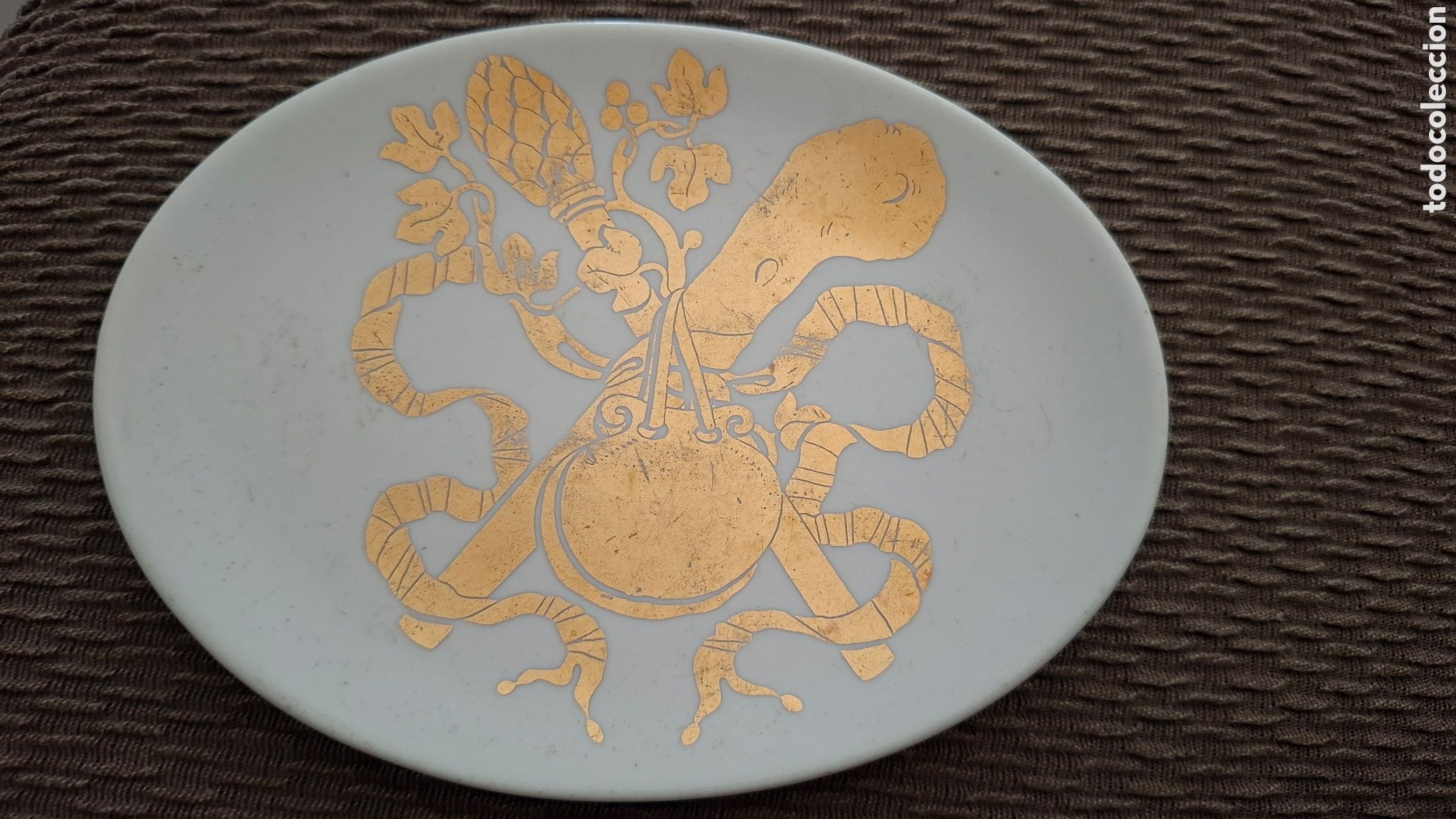 Antig&uuml;edades: Bandeja porcelana Fornasetti