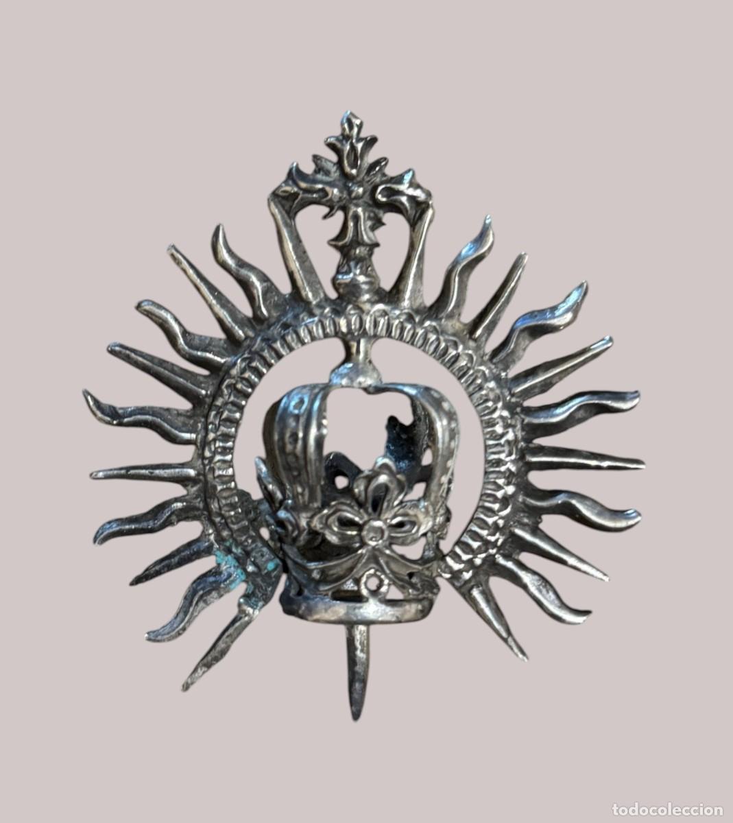 Antig&uuml;edades: preciosa corona en plata barroca - Foto 1