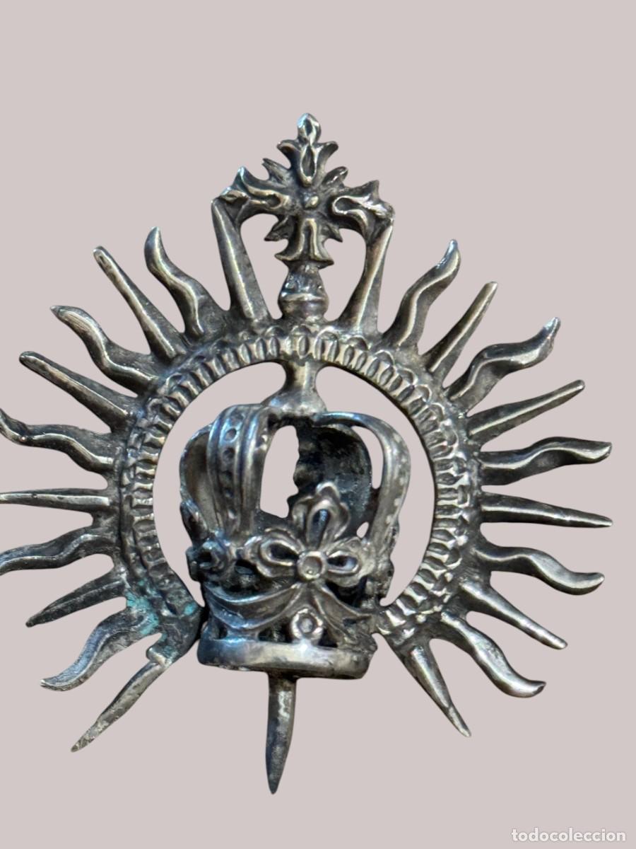 Antig&uuml;edades: preciosa corona en plata barroca - Foto 2
