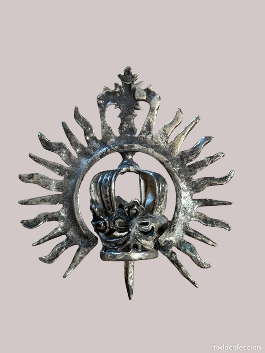 Antig&uuml;edades: preciosa corona en plata barroca - Foto 3