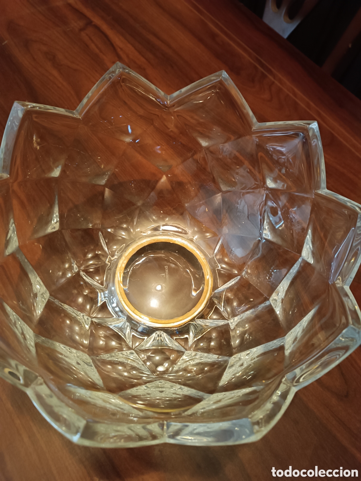 Antig&uuml;edades: Centro de mesa con base de plata - Foto 2