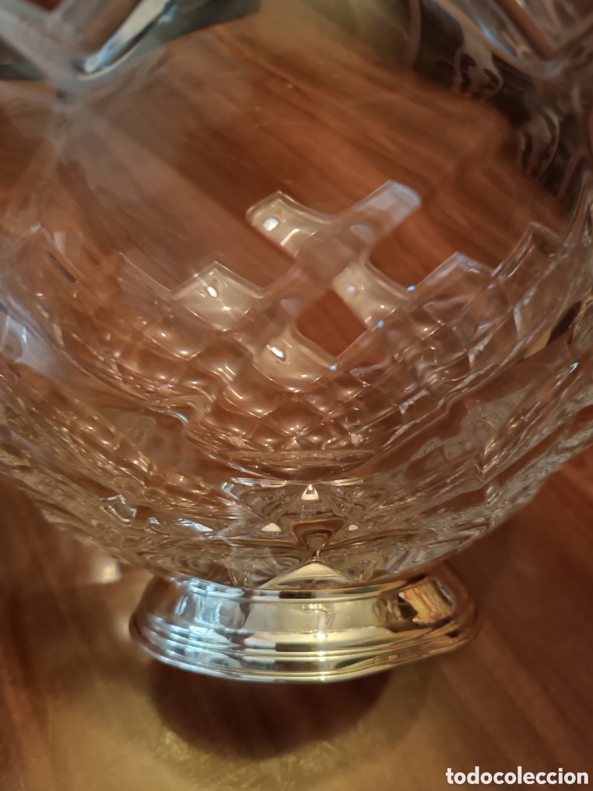 Antig&uuml;edades: Centro de mesa con base de plata - Foto 6
