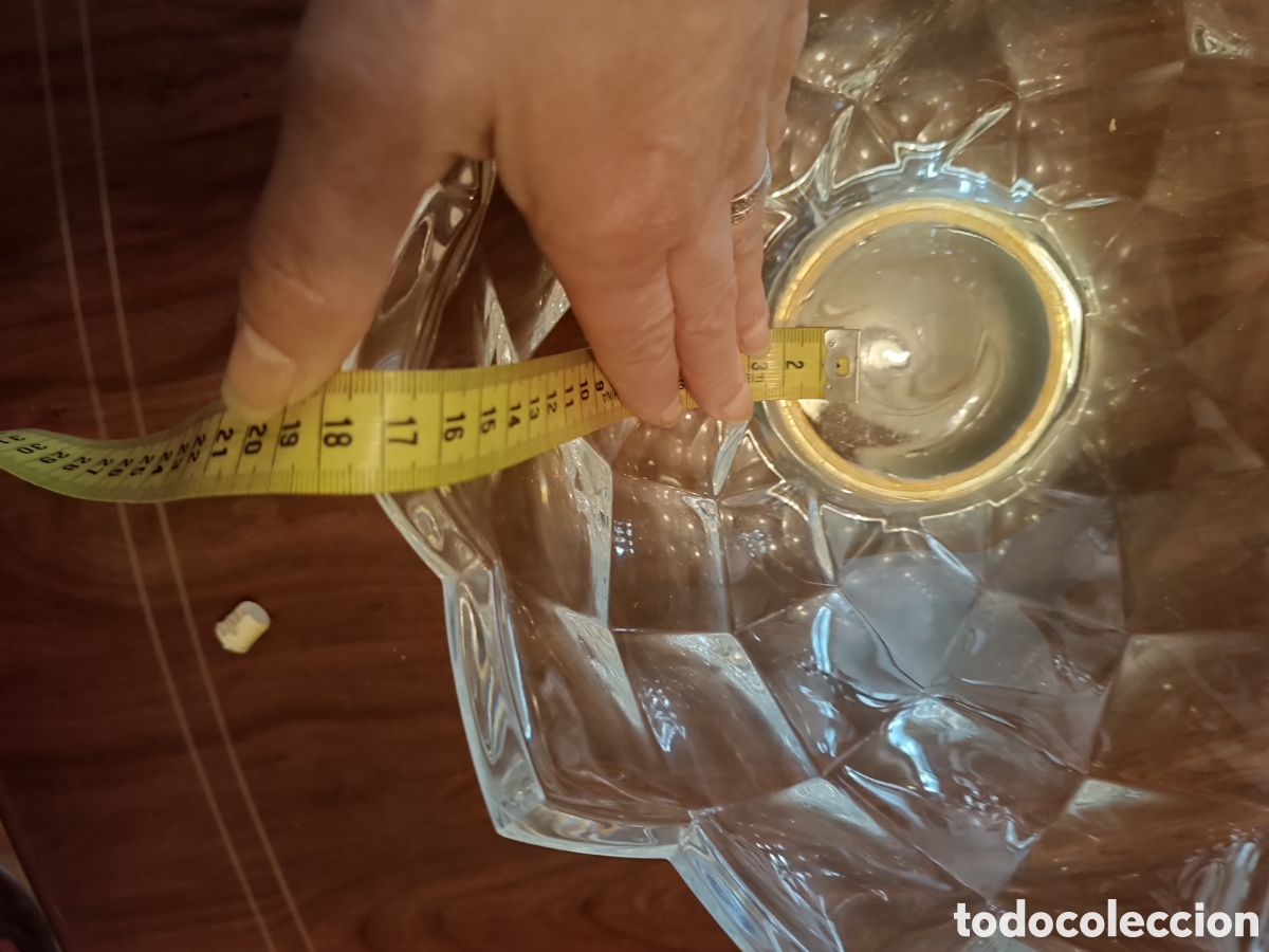 Antig&uuml;edades: Centro de mesa con base de plata - Foto 11