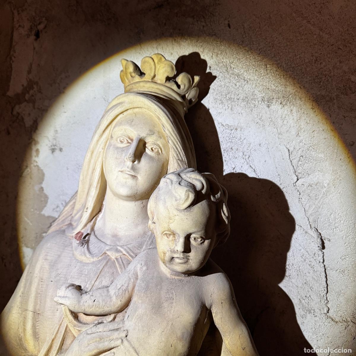 Antig&uuml;edades: Busto Virgen del Carmen - Foto 3