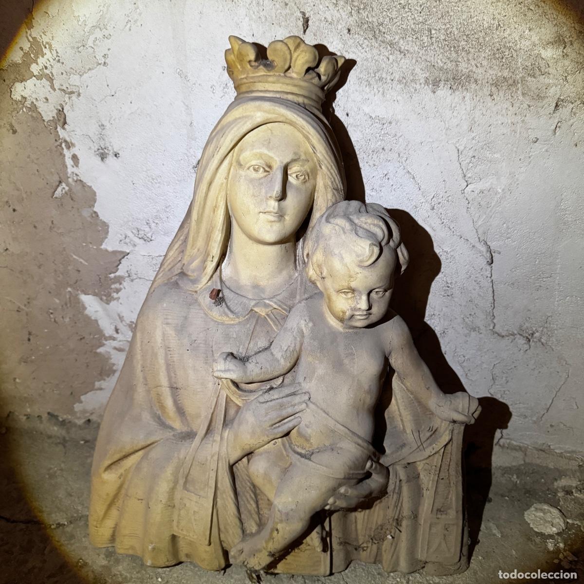 Antig&uuml;edades: Busto Virgen del Carmen - Foto 4