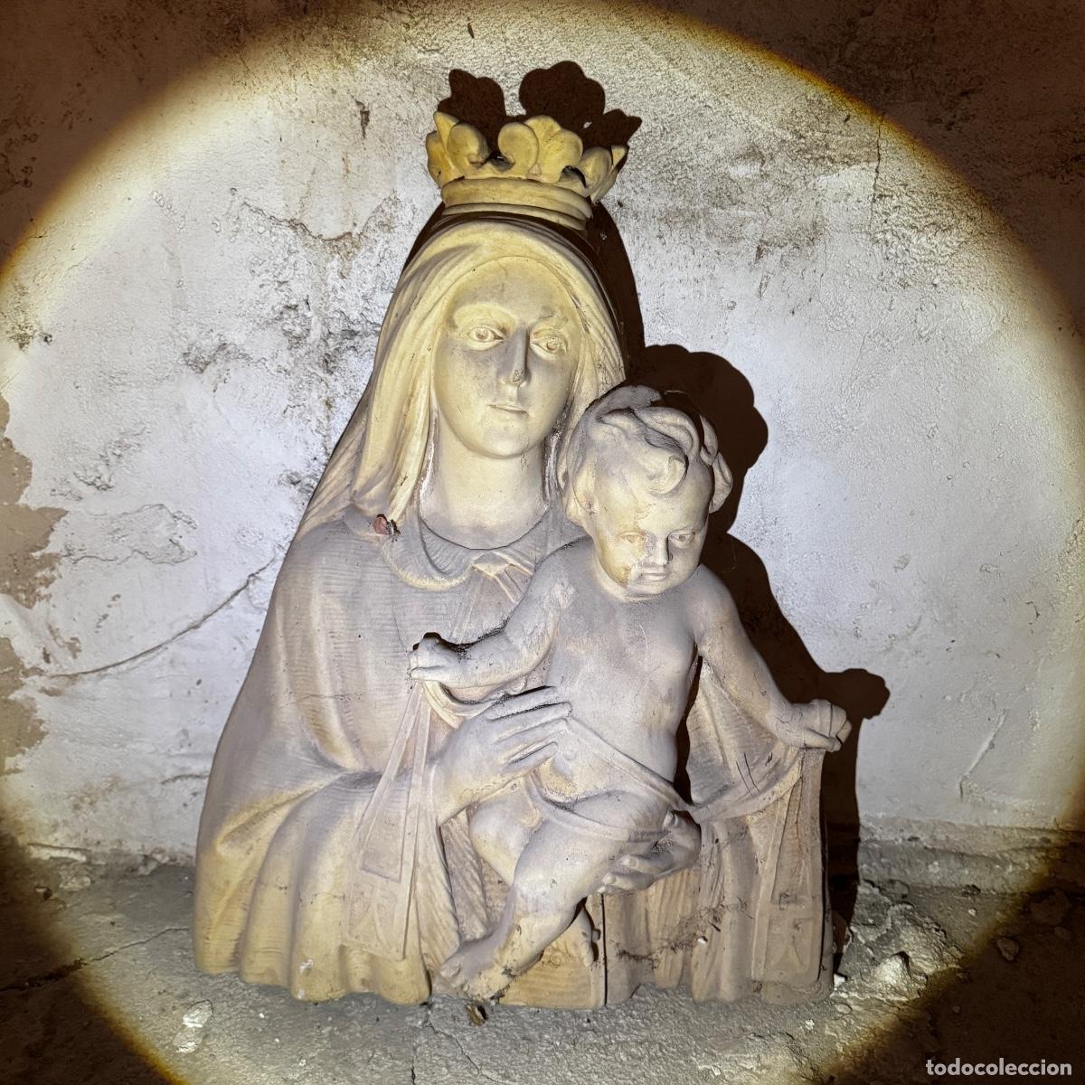 Antig&uuml;edades: Busto Virgen del Carmen - Foto 6