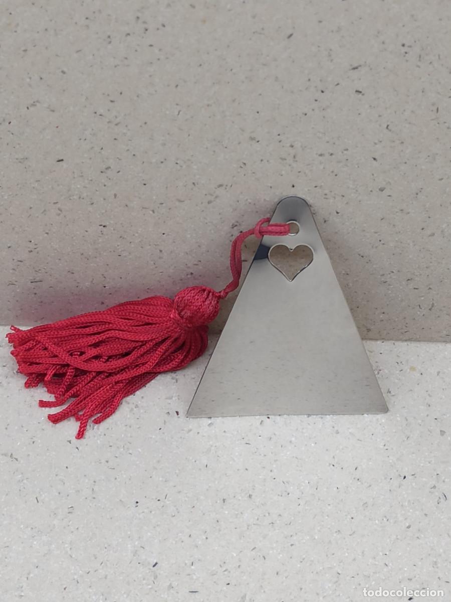 Antig&uuml;edades: Marcap&aacute;ginas Tri&aacute;ngulo Plata 925 - Foto 1
