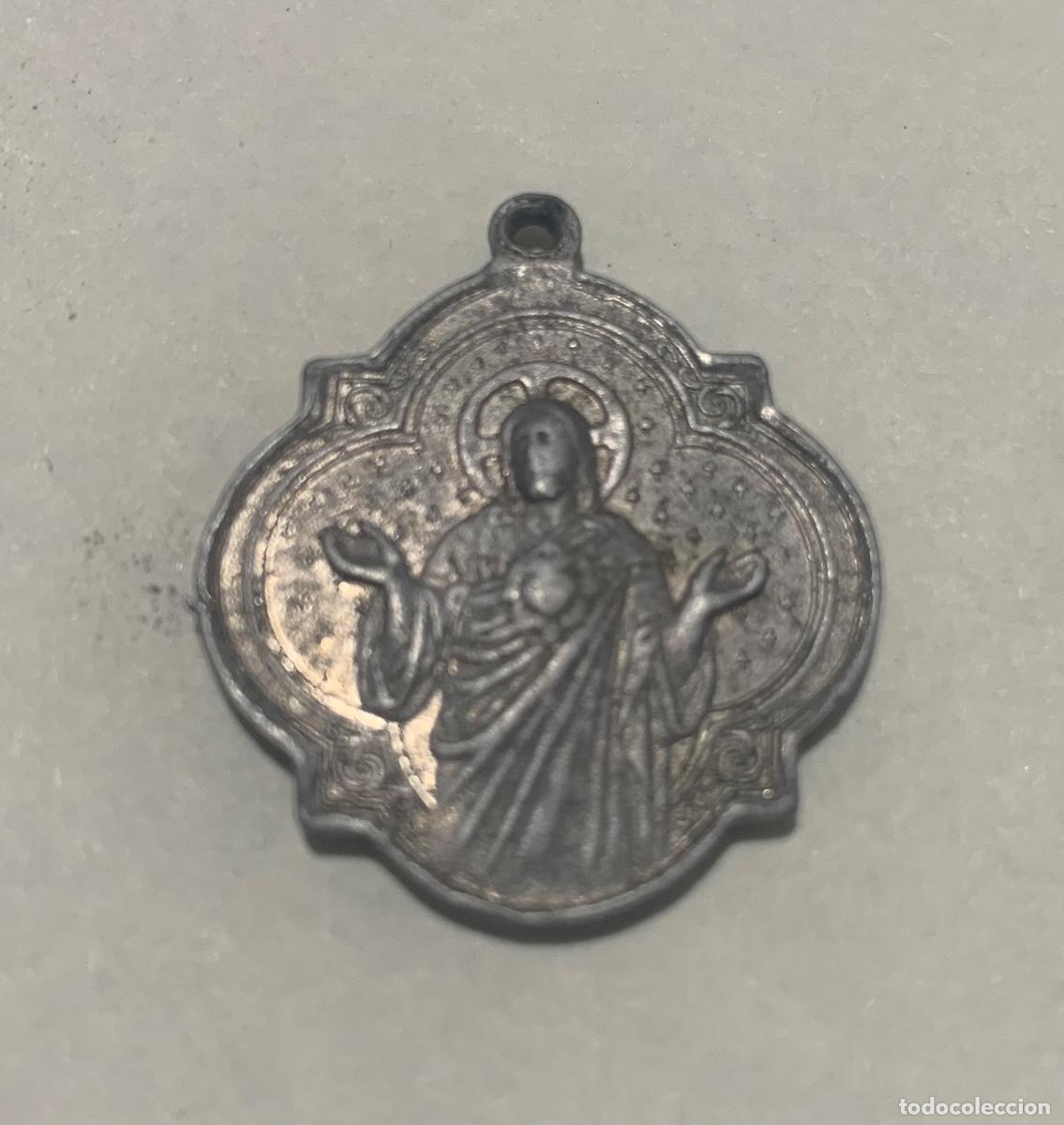 Antig&uuml;edades: Medalla religiosa de la Primera Comuni&oacute;n - Foto 2