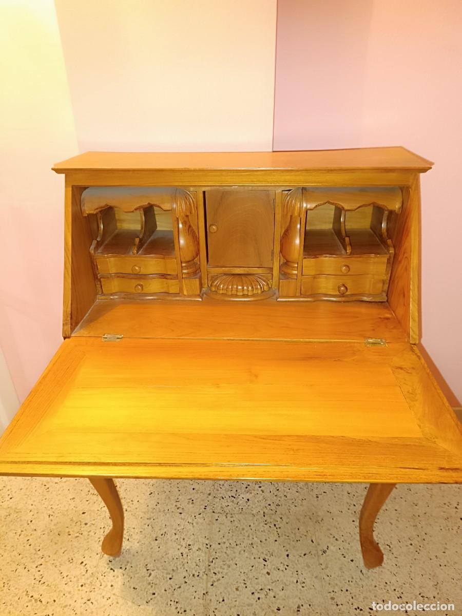 Antig&uuml;edades: Bureau / escriban&iacute;a madera - Foto 3