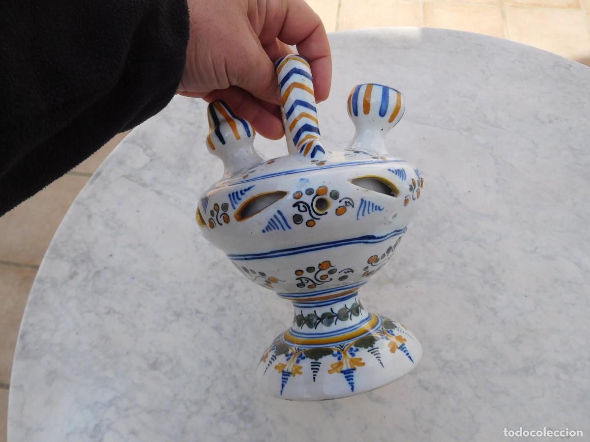 Antig&uuml;edades: Botijo antiguo de Talavera - Foto 4