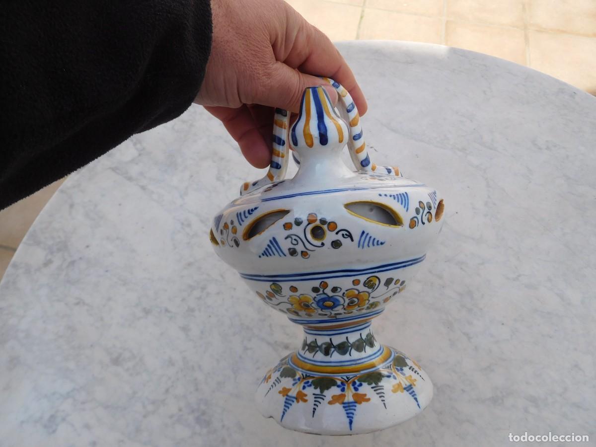 Antig&uuml;edades: Botijo antiguo de Talavera - Foto 5