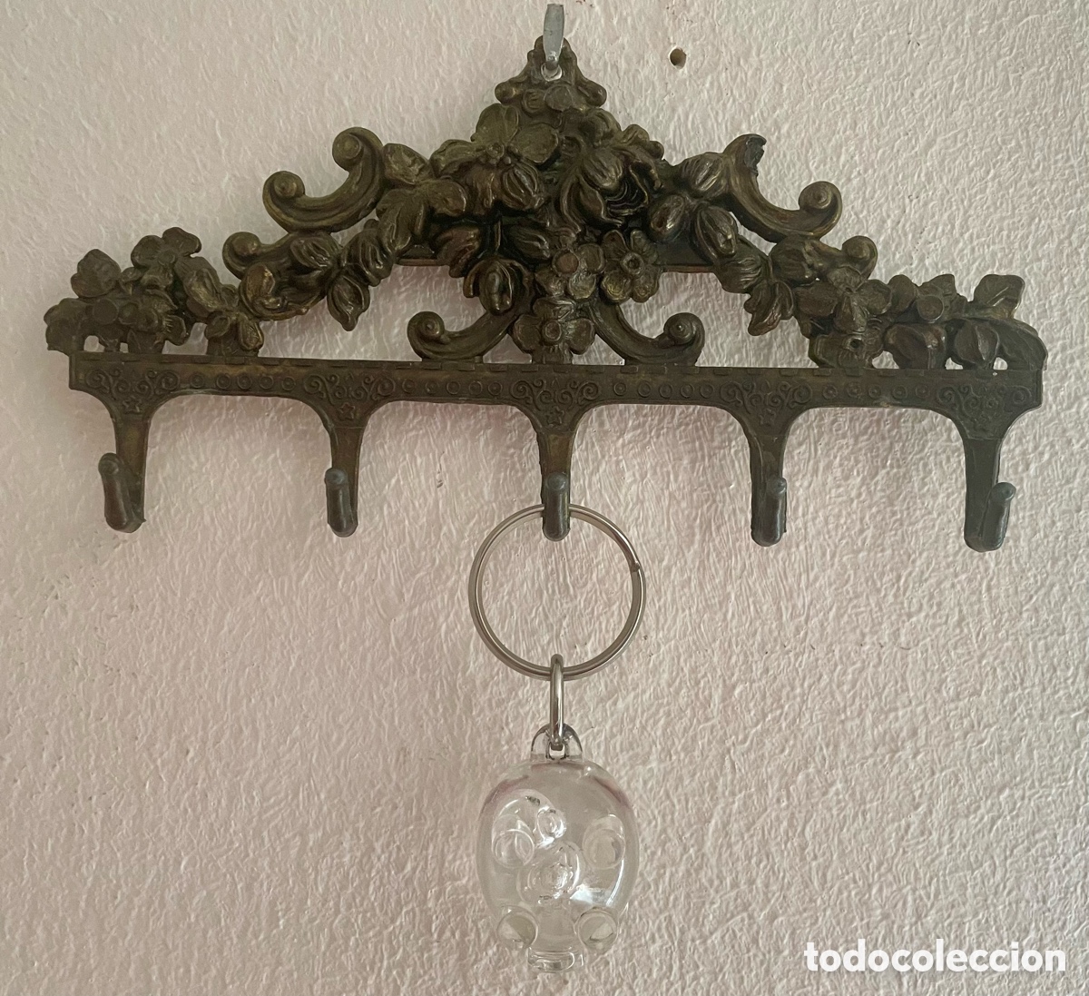 Antig&uuml;edades: Soporte para llaves de pared - Foto 5